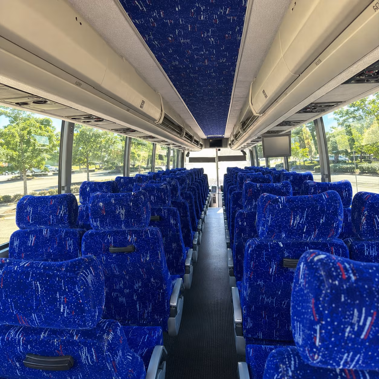 columbia charter bus interior gallery